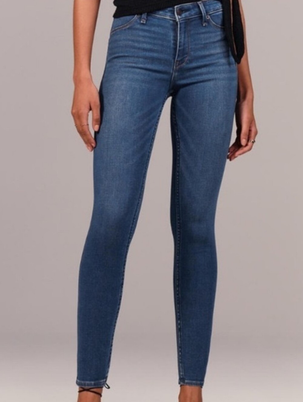 Abercrombie Harper Low Rise Jean Legging Skinny Jeans 30 10R Y2K